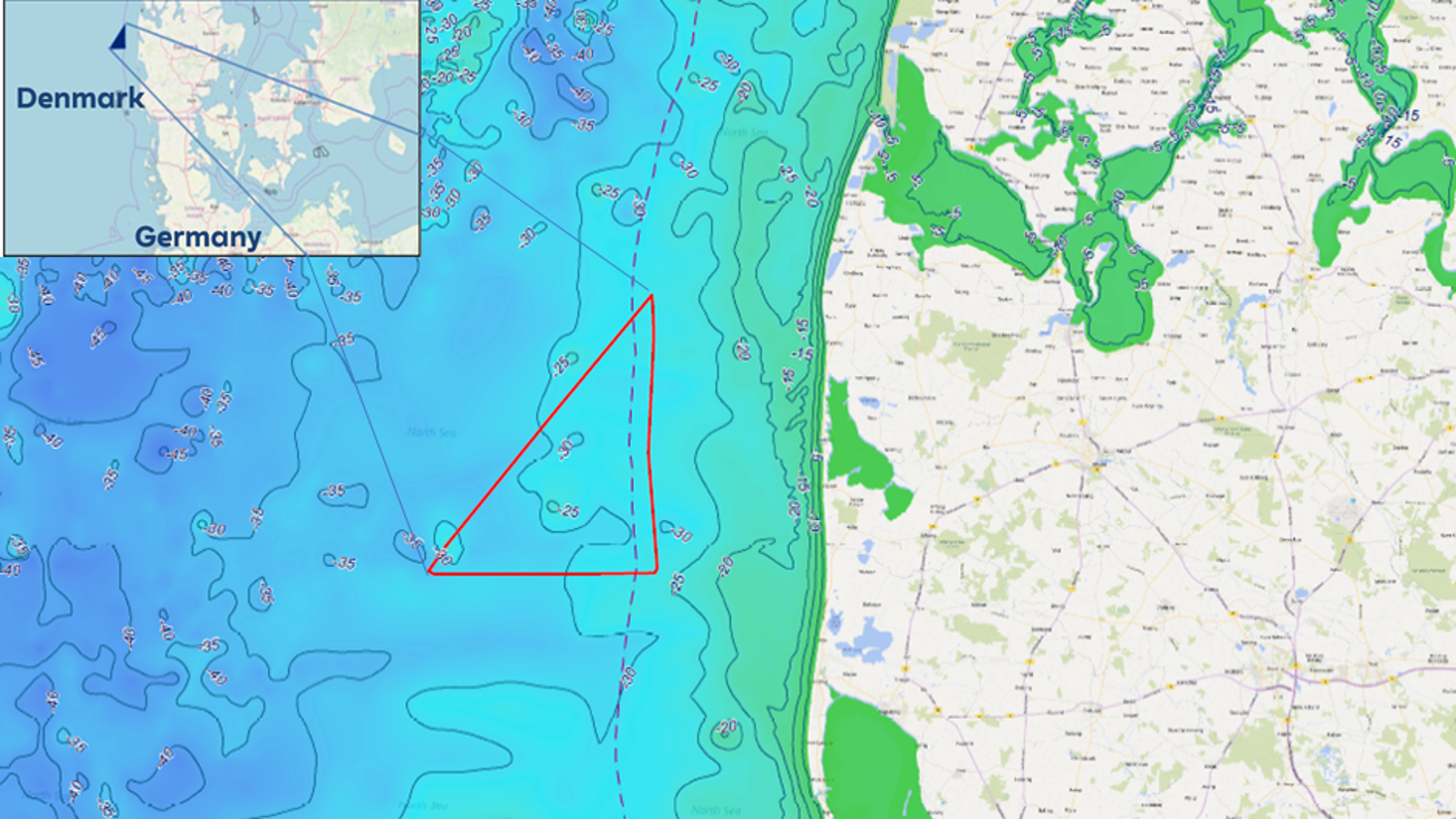 Thor Offshore Wind Farm | Location Map