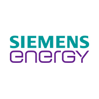 The Siemens Energy logo featuring teal 'SIEMENS' and purple 'energy' text on a white background.