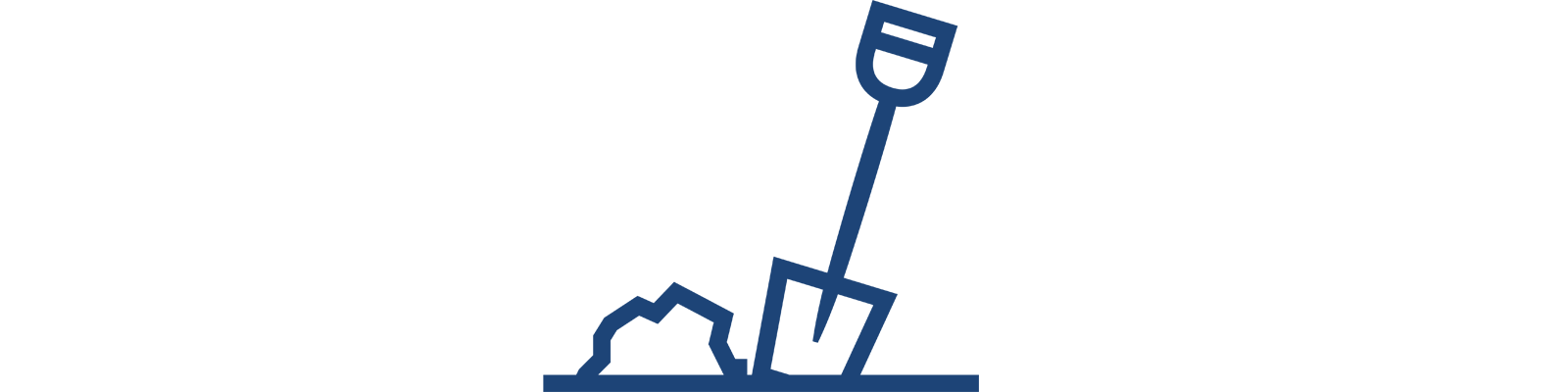 A blue icon of a hand gripping a handle symbolises power and control.